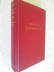 Cover of: Parliamentary law