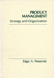 Cover of: Product management by Pessemier, Edgar A.