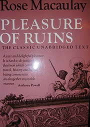 Cover of: Pleasure of ruins