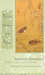 Cover of: First Snow on Fuji | Kawabata, Yasunari