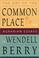 Cover of: The art of the commonplace
