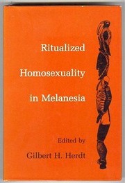 Cover of: Ritualized homosexuality in Melanesia
