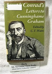 Cover of: Joseph Conrad's letters to R. B. Cunninghame Graham