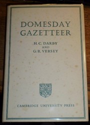 Cover of: Domesday gazetteer