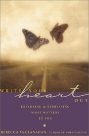Cover of: Write your heart out