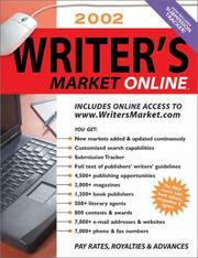 Cover of: 2002 Writer's Market Online