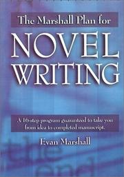 Cover of: The Marshall plan for novel writing by Jean Little