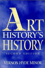Cover of: Art history's history