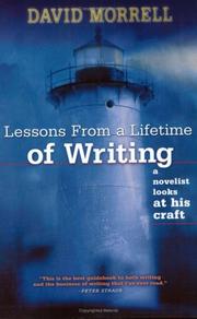 Cover of: Lessons from a lifetime of writing: A Novelist Looks at His Craft