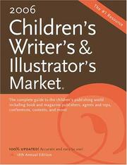 Cover of: 2006 Childrens Writers & Illustrators Market (Children's Writer's and Illustrator's Market)
