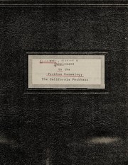 Cover of: Peckham genealogy: suppl. ... California branch [Robert Burdick Peckham family]