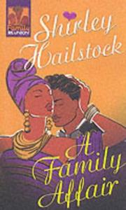Cover of: A Family Affair by Shirley Hailstock