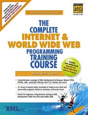 The complete Internet & World Wide Web programming training course