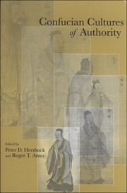 Cover of: Confucian Cultures of Authority (SUNY series in Asian Studies Development)