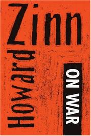 Cover of: Howard Zinn on war
