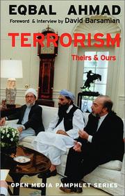 Terrorism by Eqbal Ahmad, David Barsamian, Greg Ruggiero