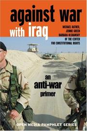 Cover of: Against war in Iraq: an anti-war primer