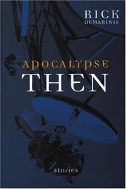 Cover of: Apocalypse then: stories