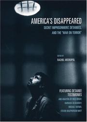 Cover of: America's Disappeared: Detainees, Secret Imprisonment, and the "War on Terror" (Open Media Book)