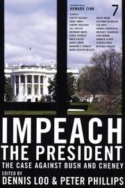 Cover of: Impeach the President: The Case Against Bush And Cheney