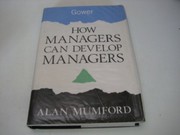 Cover of: How managers can develop managers