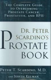 Cover of: Dr. Peter Scardino's Prostate Book by Peter Scardino, Judith Kelman