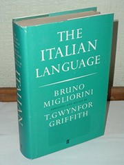 Cover of: The Italian language by Bruno Migliorini