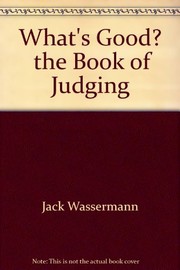 Cover of: What's good?: the book of judging