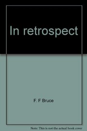 Cover of: In retrospect: remembrance of things past