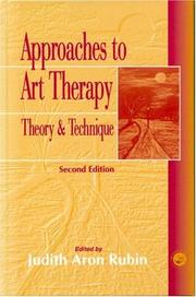 Cover of: Approaches to Art Therapy by Judith Aron Rubin