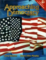 Cover of: Approaching democracy