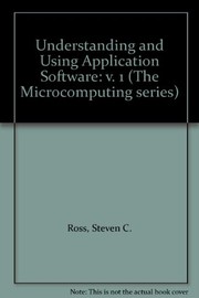 Cover of: Understanding and using application software