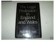 Cover of: The legal profession in England and Wales