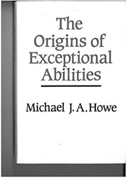 Cover of: The origins of exceptional abilities