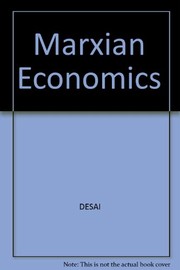 Cover of: Marxian economics