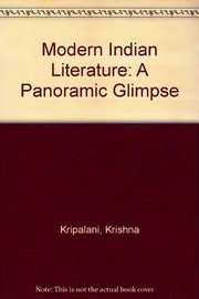 Cover of: Modern Indian literature: a panoramic glimpse.