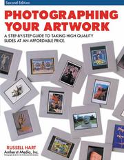 Cover of: Photographing Your Artwork by Russell Hart