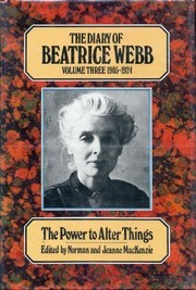 Cover of: "The power to alter things," 1905-1924