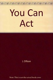 Cover of: You can act!
