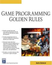 Game programming golden rules