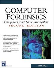Cover of: Computer Forensics by John R. Vacca