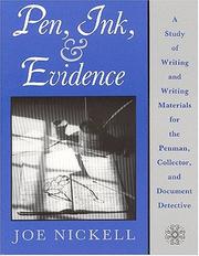 Pen, ink, & evidence by Joe Nickell