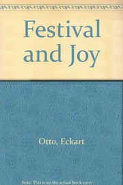 Cover of: Festival and joy