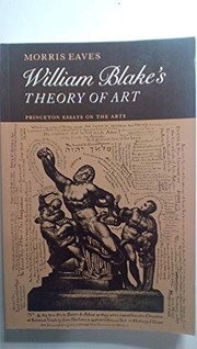Cover of: William Blake's theory of art