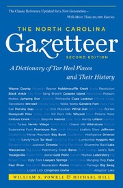 Cover of: The North Carolina Gazetteer, 2nd Ed: A Dictionary of Tar Heel Places and Their History