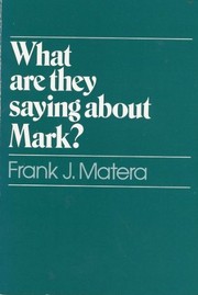 Cover of: What are they saying about Mark?
