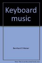 Cover of: Keyboard music