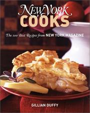 Cover of: New York Cooks: The 100 Best Recipes from New York Magazine