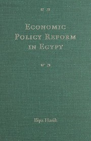 Cover of: Economic policy reform in Egypt