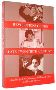 Cover of: Revolutions of the late twentieth century